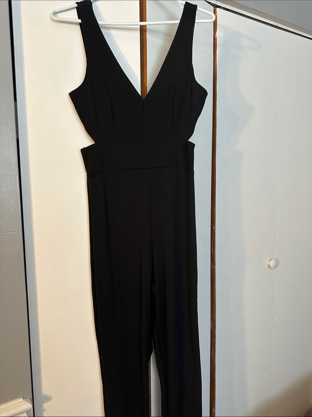 Rolla Coster Black V-Neck Sleeveless Jumpsuit